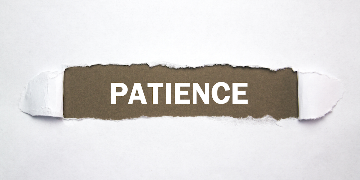 connection between patience and faith