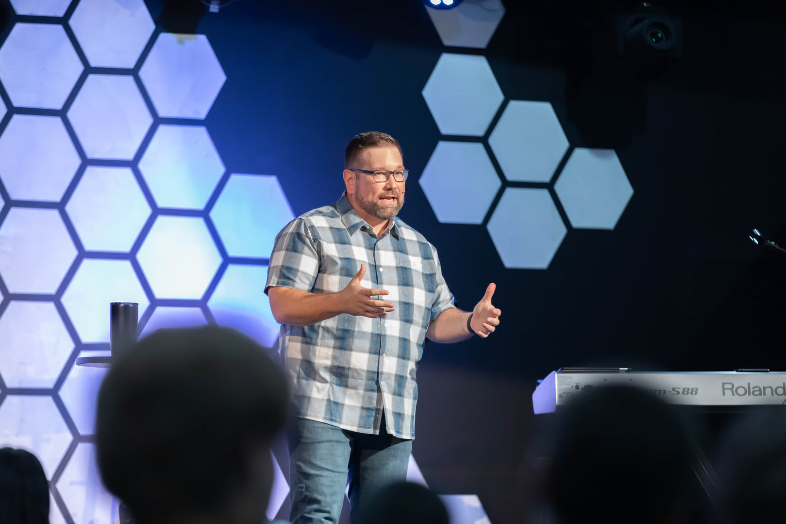 Eric Echols preaching