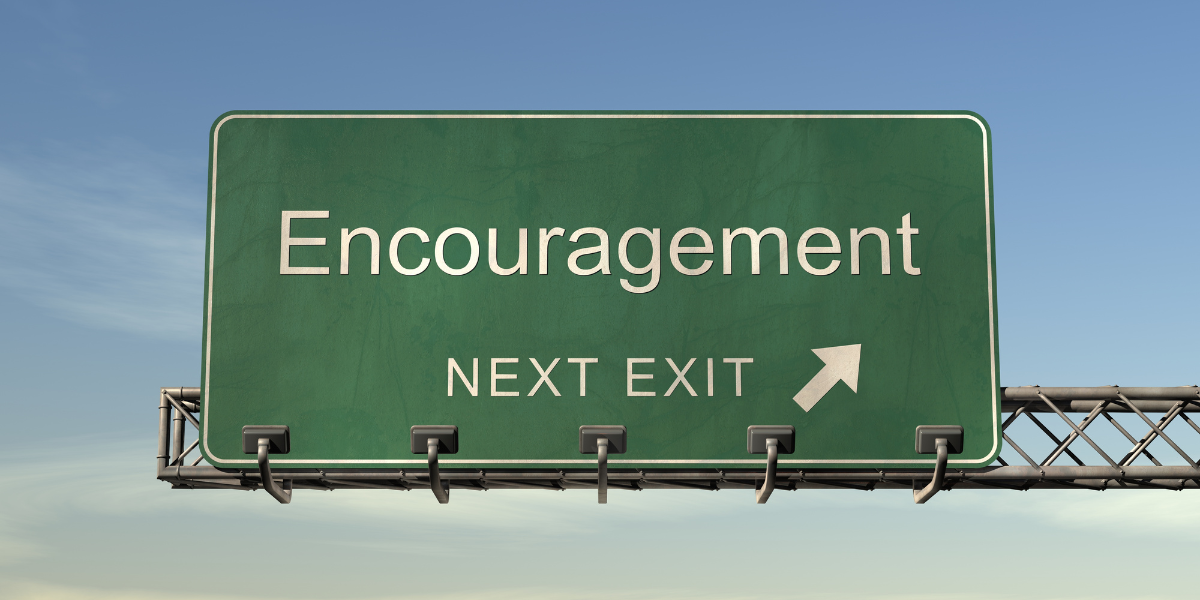 how God encourages us