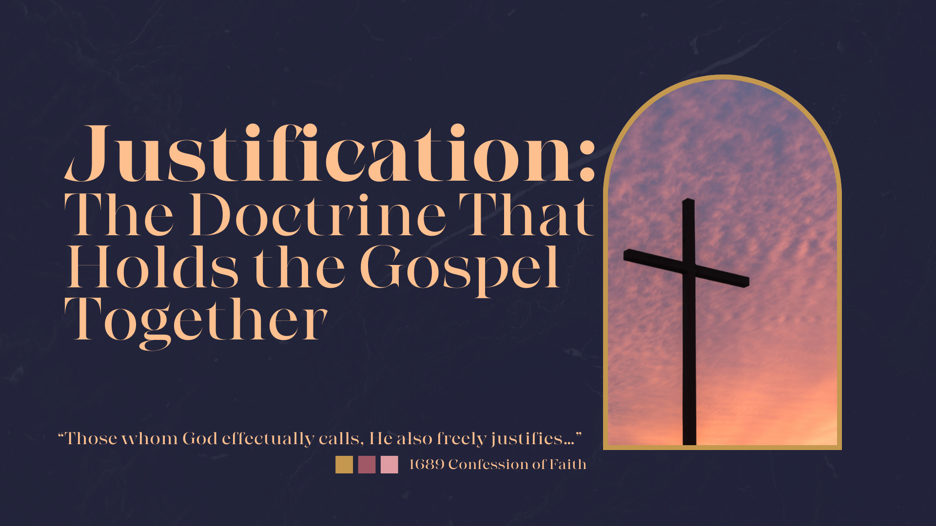 Justification: The Doctrine that holds the gospel together